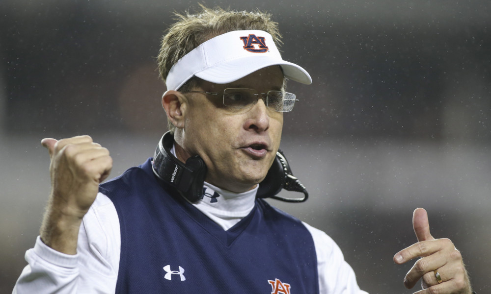 Gus Malzahn talking