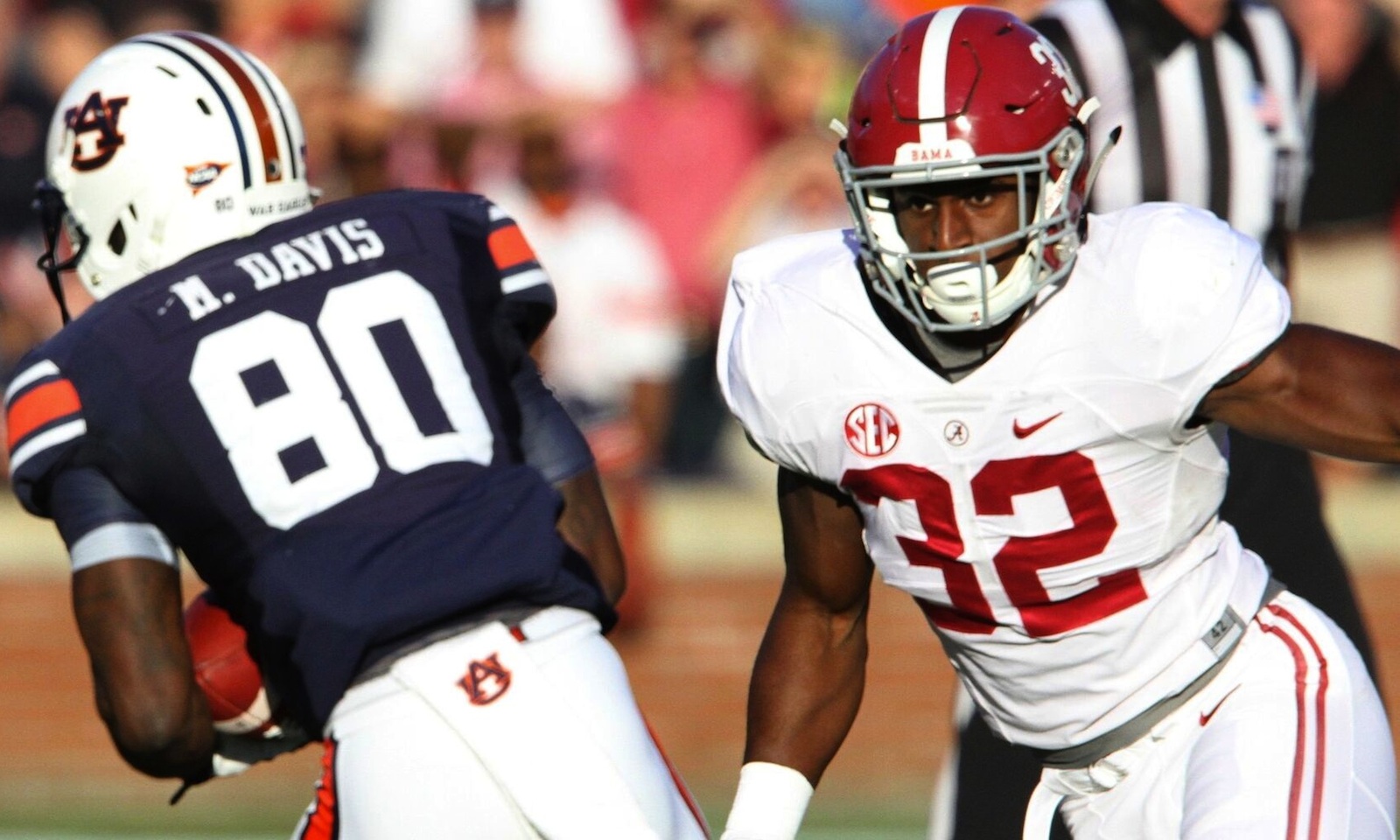 Rashaan Evans vs. Auburn