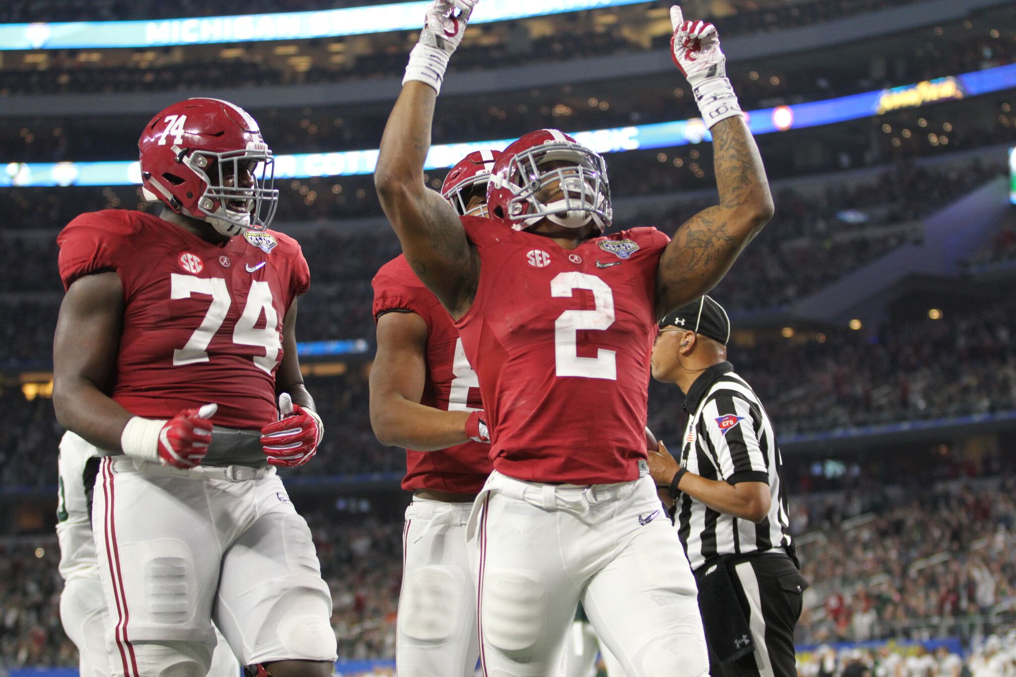 Alabama makes its case for Running Back U Touchdown Alabama Alabama