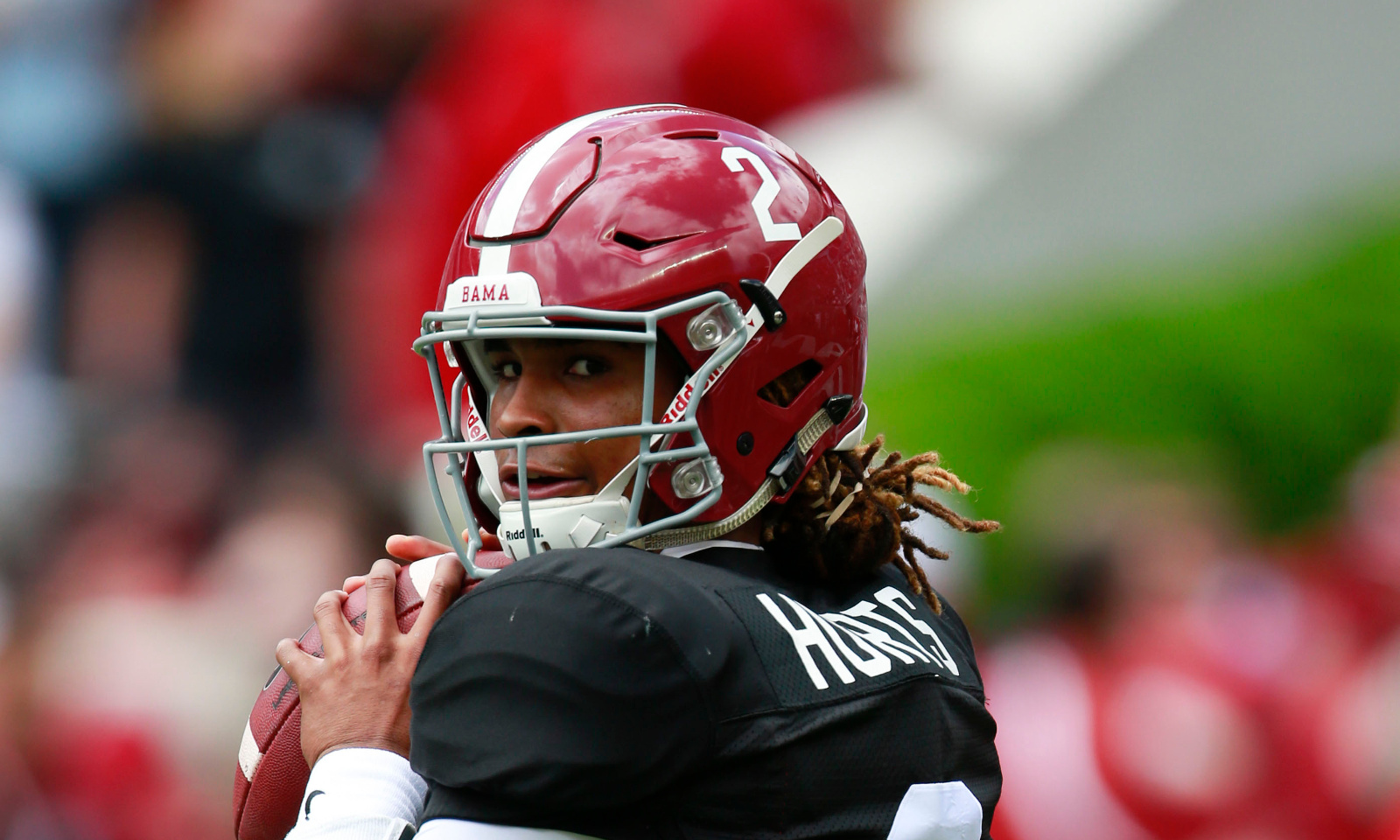 Why Alabama football players are wearing padded helmets in