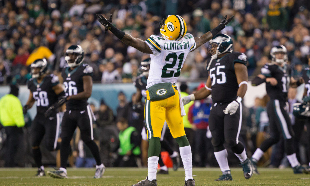 Clinton Dix lifts Packers over Eagles ends four game skid