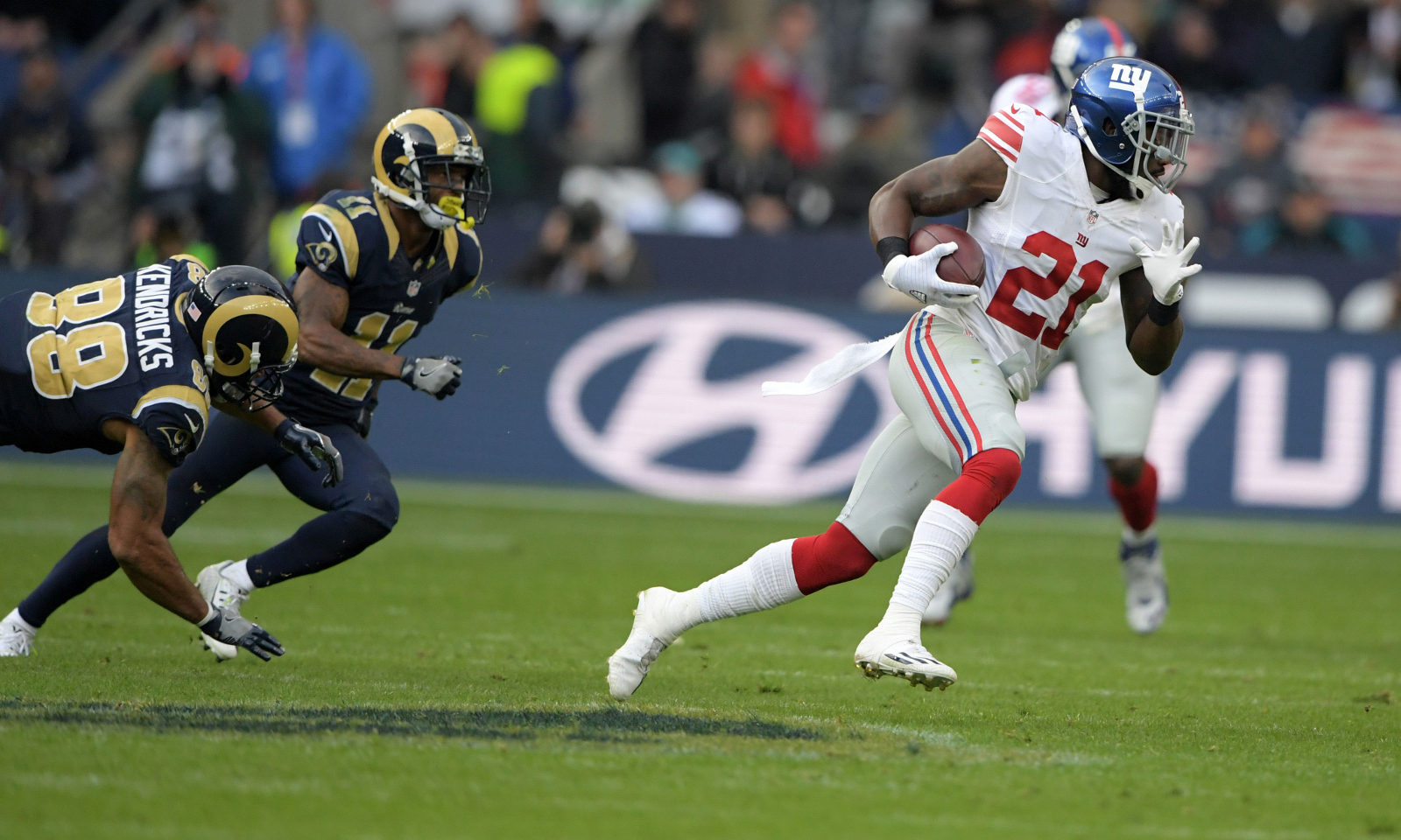 New York Giants 17 Los Angeles Rams 10: Landon Collins the