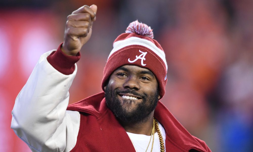 Mark Ingram at the 2017 National Championship Game for Alabama