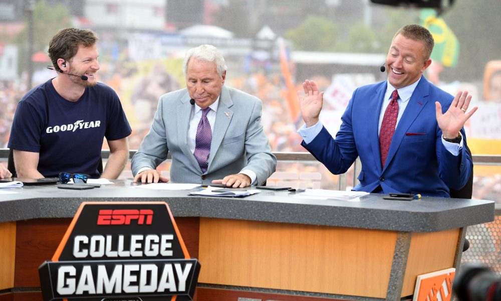 Lee Corso on college gameday