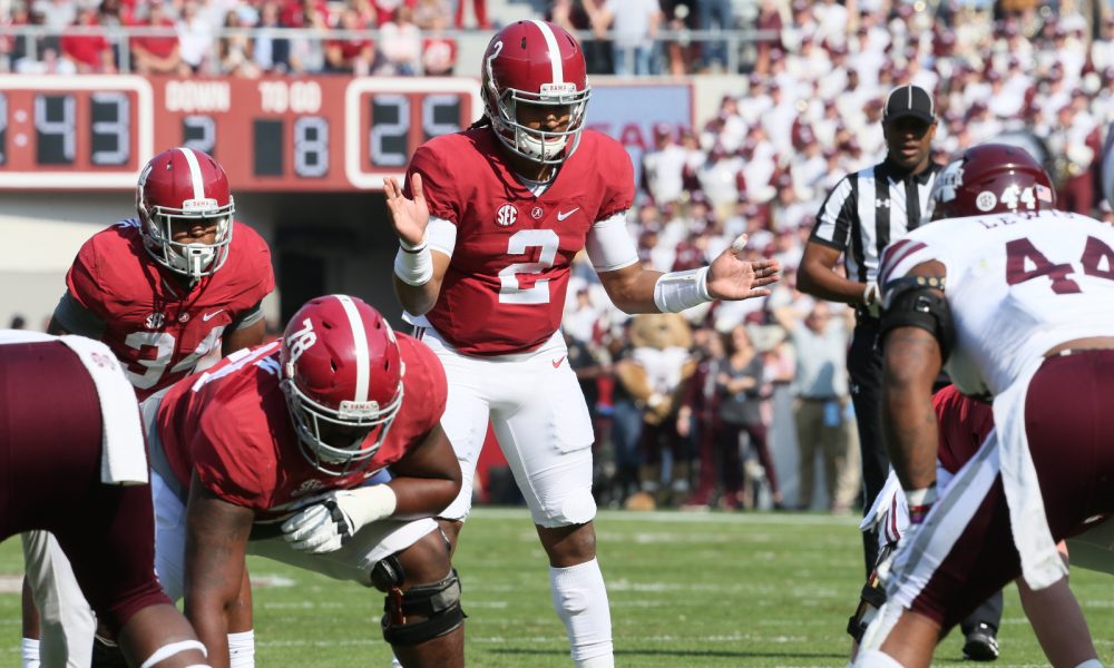 Mac Jones reflects on what he learned from Jalen Hurts at Alabama