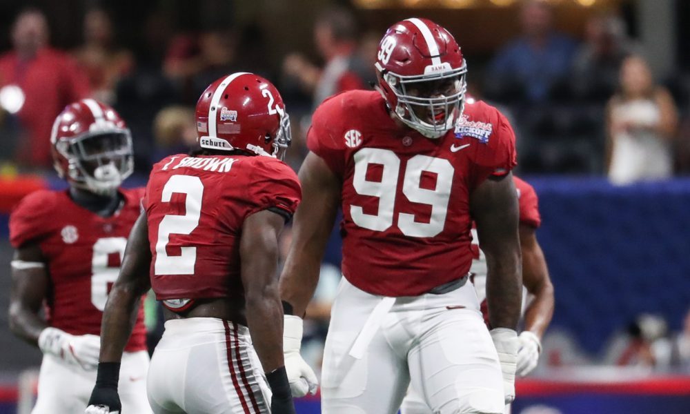 DE Raekwon Davis to be pivotal for Alabama versus Miss. State