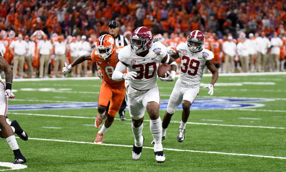 mack wilson interception against clemson