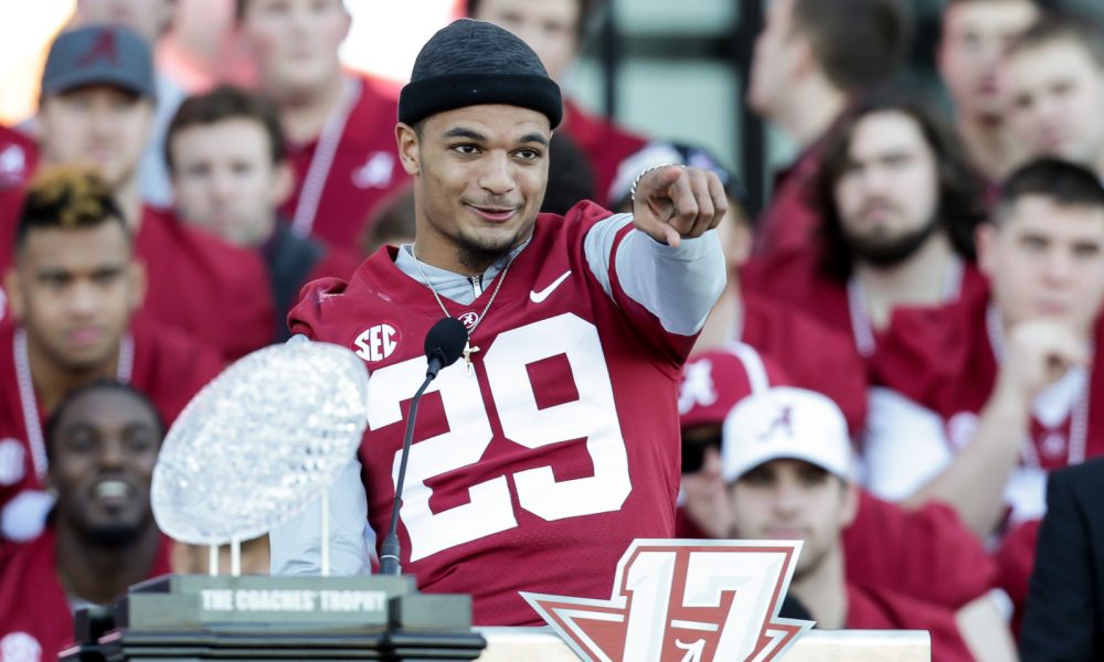 GAMEDAY: Minkah Fitzpatrick sets the standard at Alabama