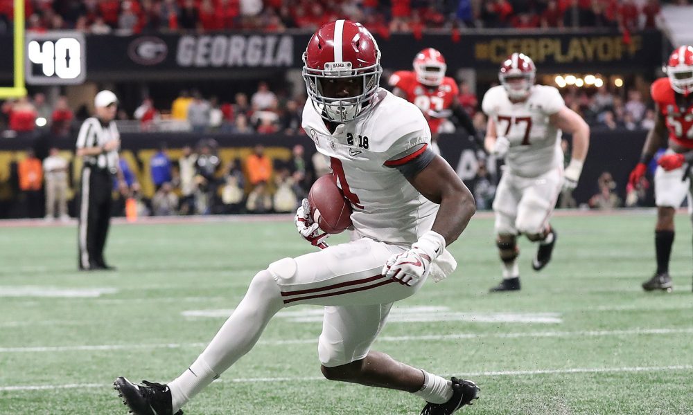 Alabama Wr Jerry Jeudy To Have An Explosive Sophomore Year