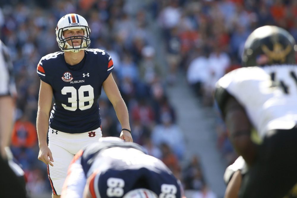 Former Auburn K Daniel Carlson makes bold claim about this past season's  Iron Bowl - Touchdown Alabama Football News - Alabama Football