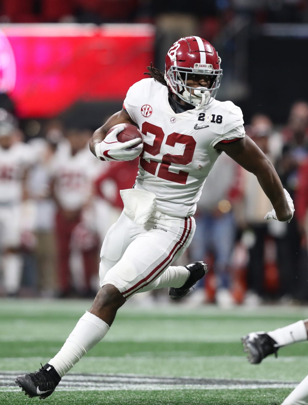 Najee Harris is the BamaCentral Crimson Tide Pro Athlete of the