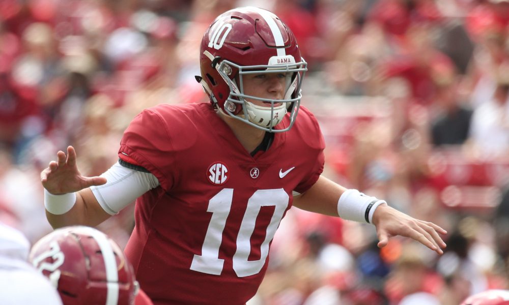 Alabama, Mac Jones on pace for a few national offensive records