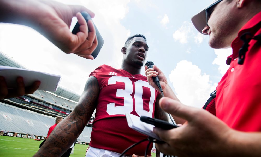 Alabama Football Talk Mack Wilson Taking Blame For