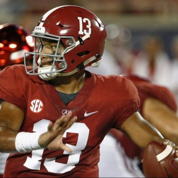 Tua Tagovailoa jersey from record-setting performance against