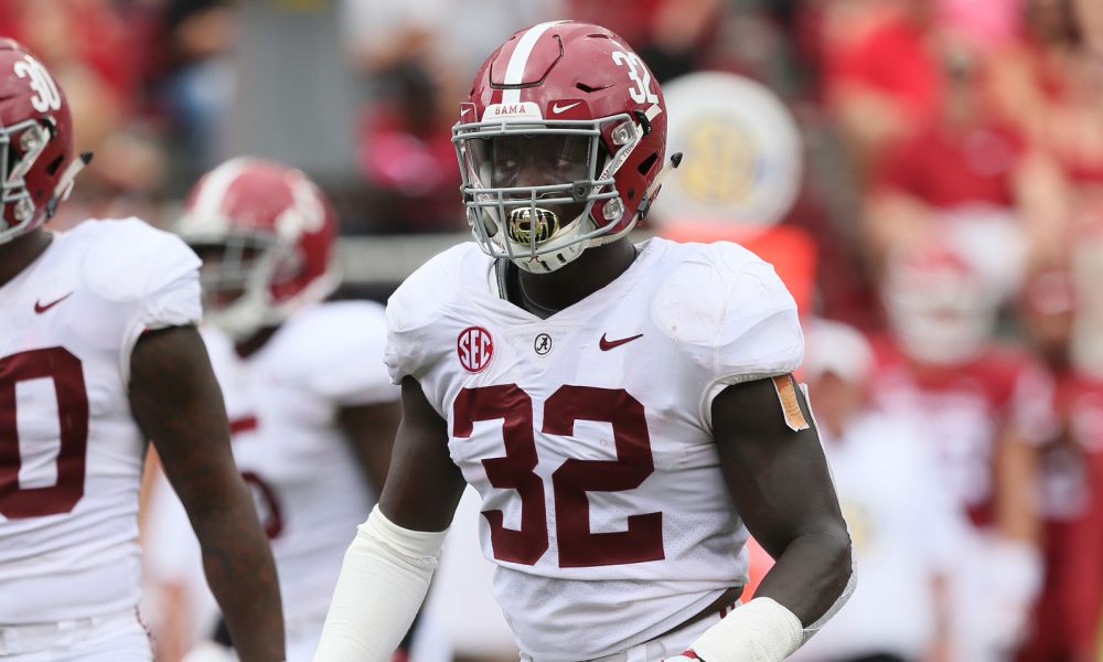 University Of Alabama Football Depth Chart