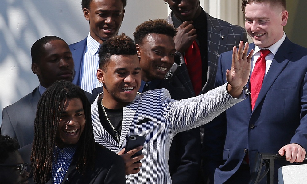 Tua Tagovailoa visits the White House