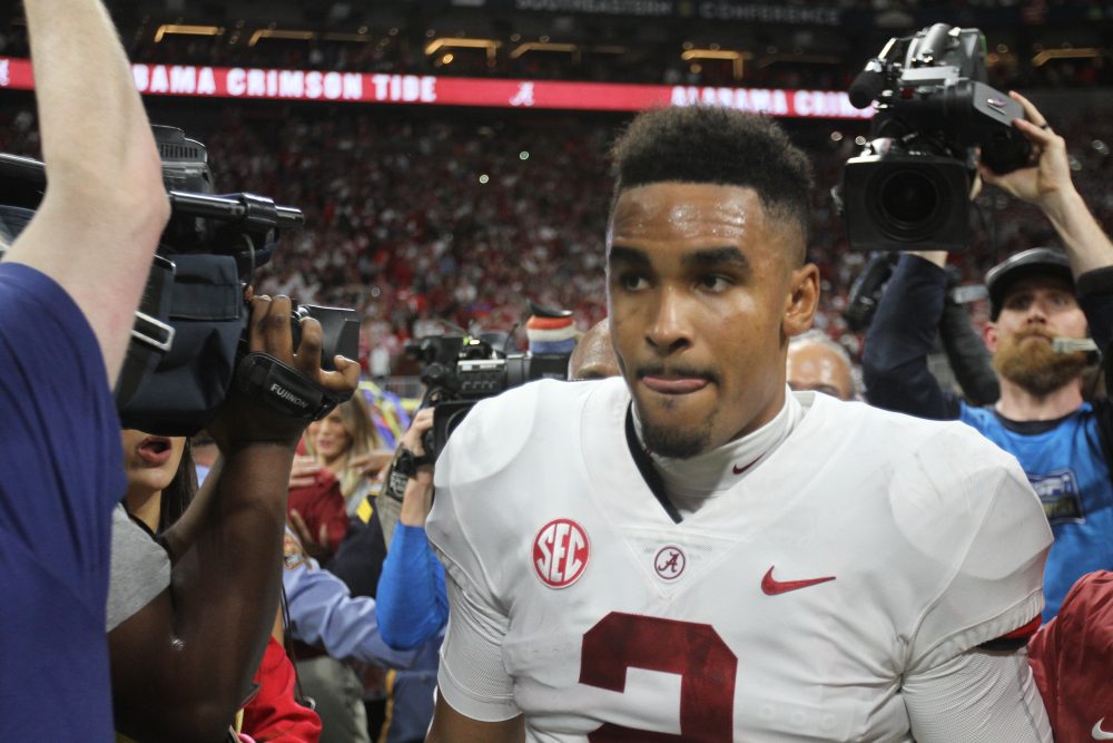 Jalen Hurts is a remarkable man who leaves the team, but not before finishi...