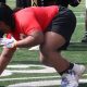 4-Star DT Tim keenan at nike opening