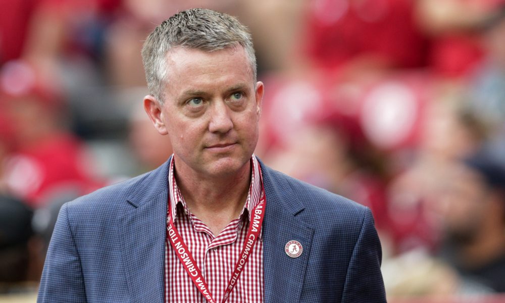 Alabama AD Greg Byrne at Bryant-Denny Stadium during 2019 season