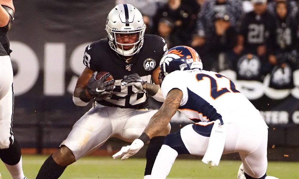 Raiders rest rookie running back Josh Jacobs for preseason opener