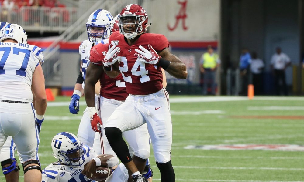 Alabama's Terrell Lewis selected by Los Angeles Rams in 3rd Round of 2020  NFL Draft