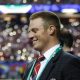 Greg McElroy of ESPN's SEC Network on the sideline in 2016 for SEC Championship Game between Alabama and Florida
