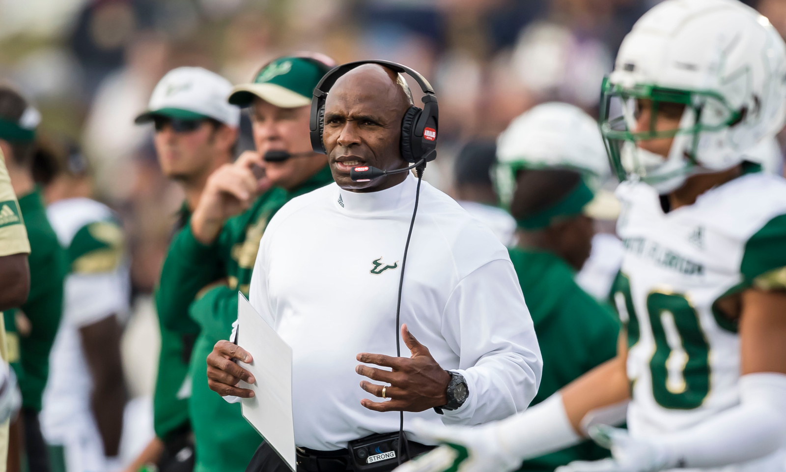 What would Charlie Strong mean for Alabama, if hired at DC?
