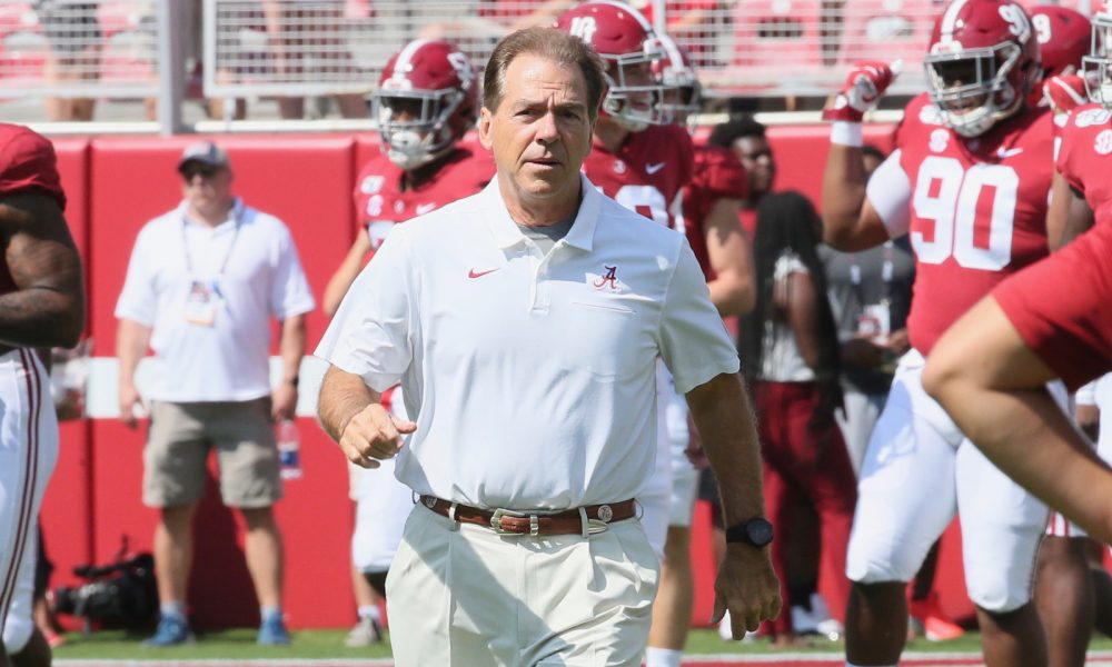 Nick Saban: Evan Neal has bright future for Crimson Tide