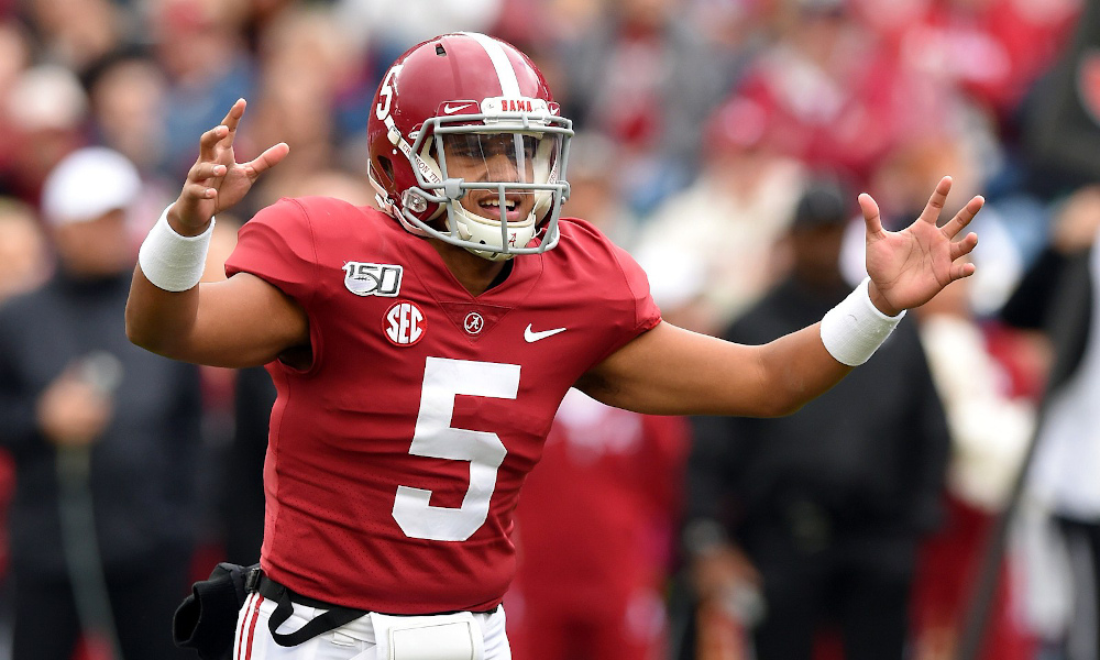 Alabama quarterback Jalen Hurts enters the college football transfer portal  