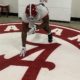 Alabama 2021 defensive line commit Anquin Barnes pose for photo during visit to Alabama