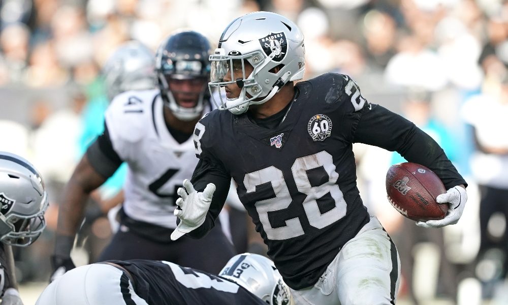 Raiders' Josh Jacobs would like to wear all-black uniforms