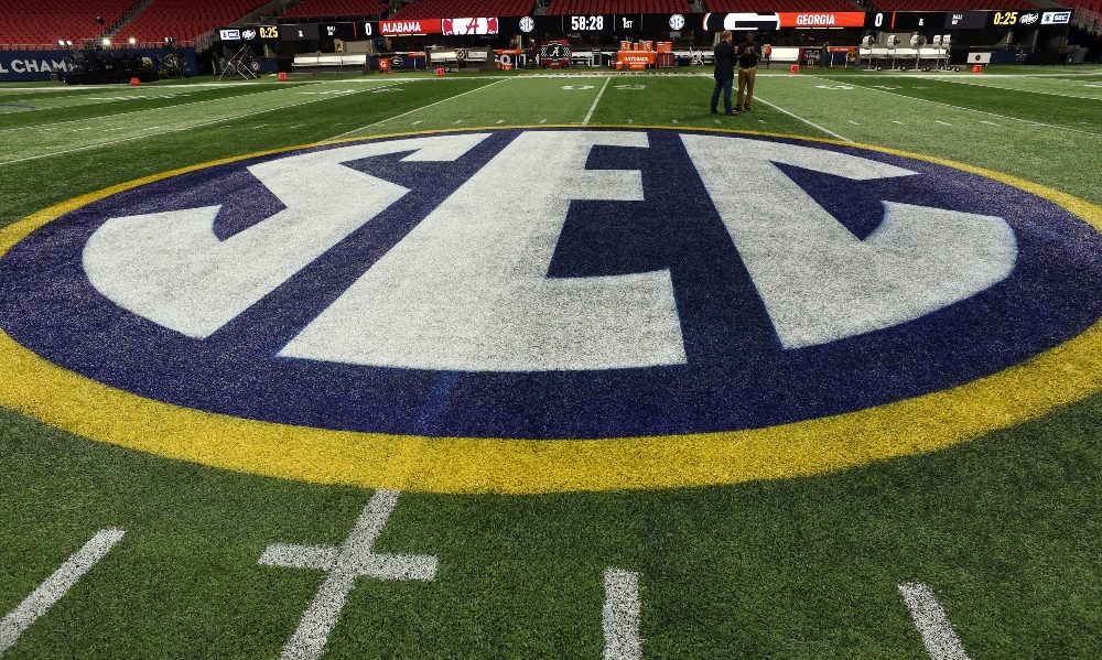 SEC Logo at Alabama vs Georgia game