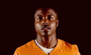 Khyree Jackson during visit to Tennessee