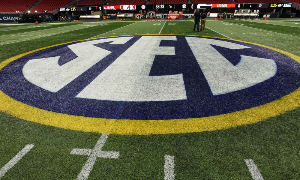 SEC Logo at Alabama vs Georgia game for 2018 SEC Championship