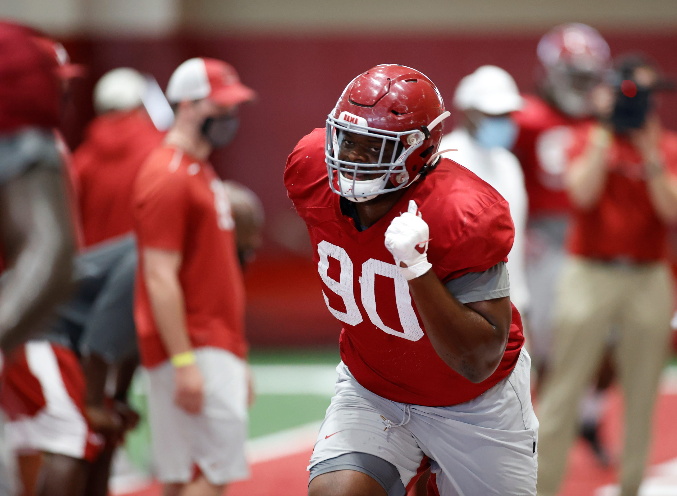 Photo Gallery From Alabamas 11th Practice Of Fall Camp 2514