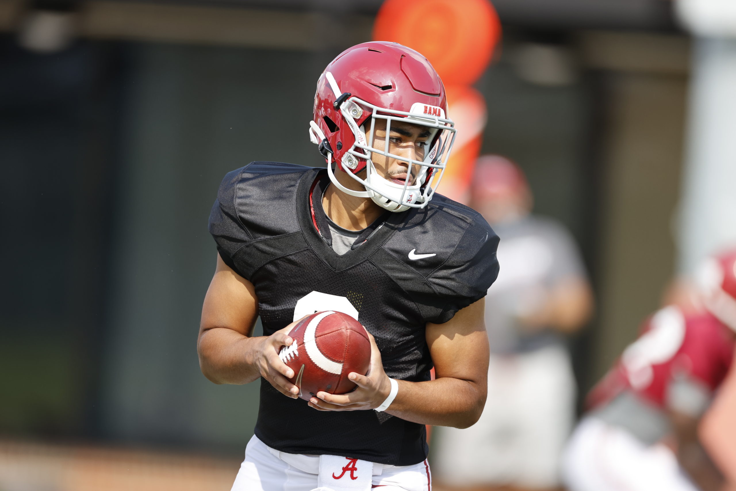 Bryce young prepares for A-Day during spring practice
