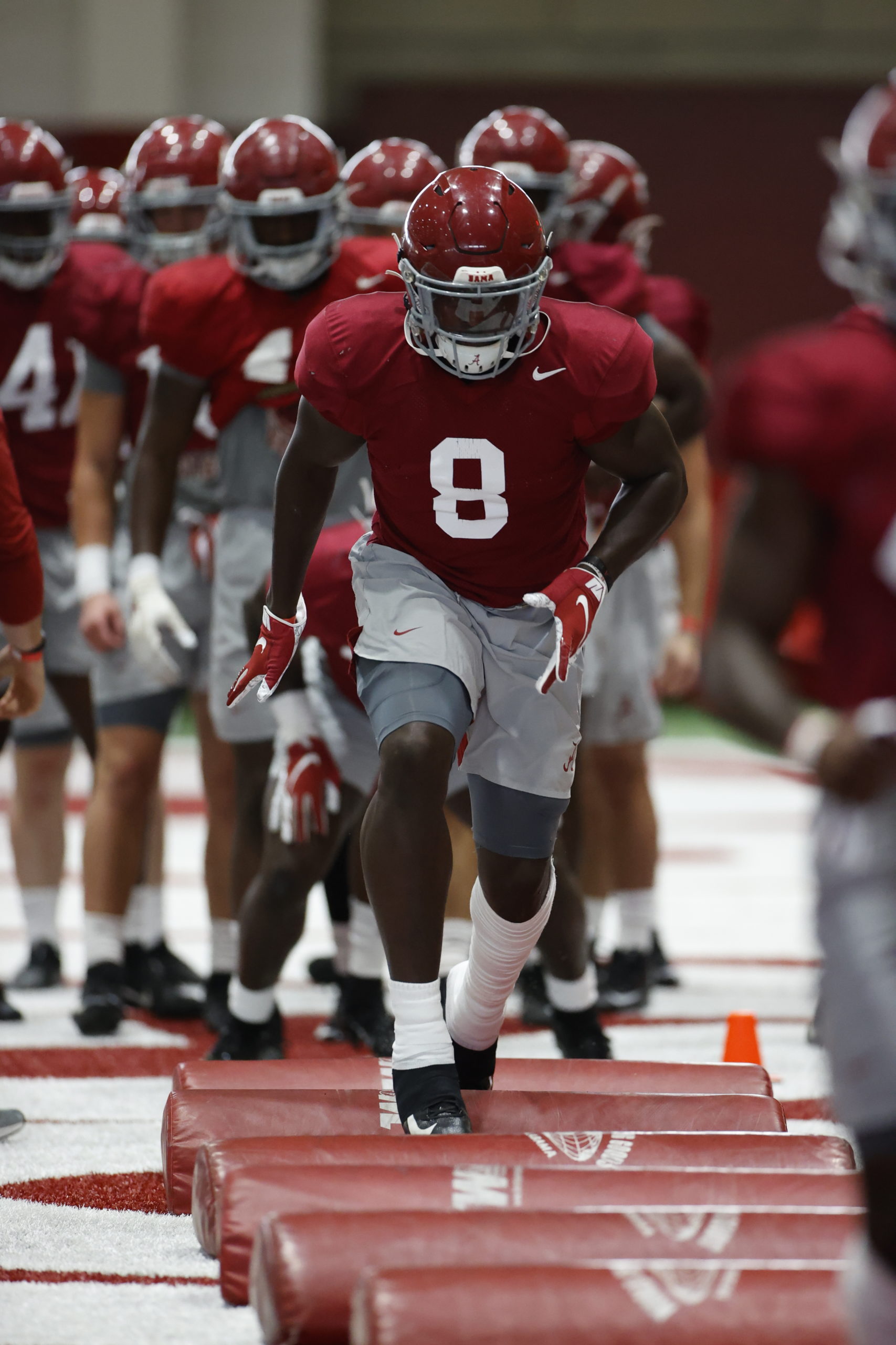 Photos from Alabama's 16th session of fall practice