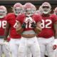 Alabama defensive line at wednesday practice