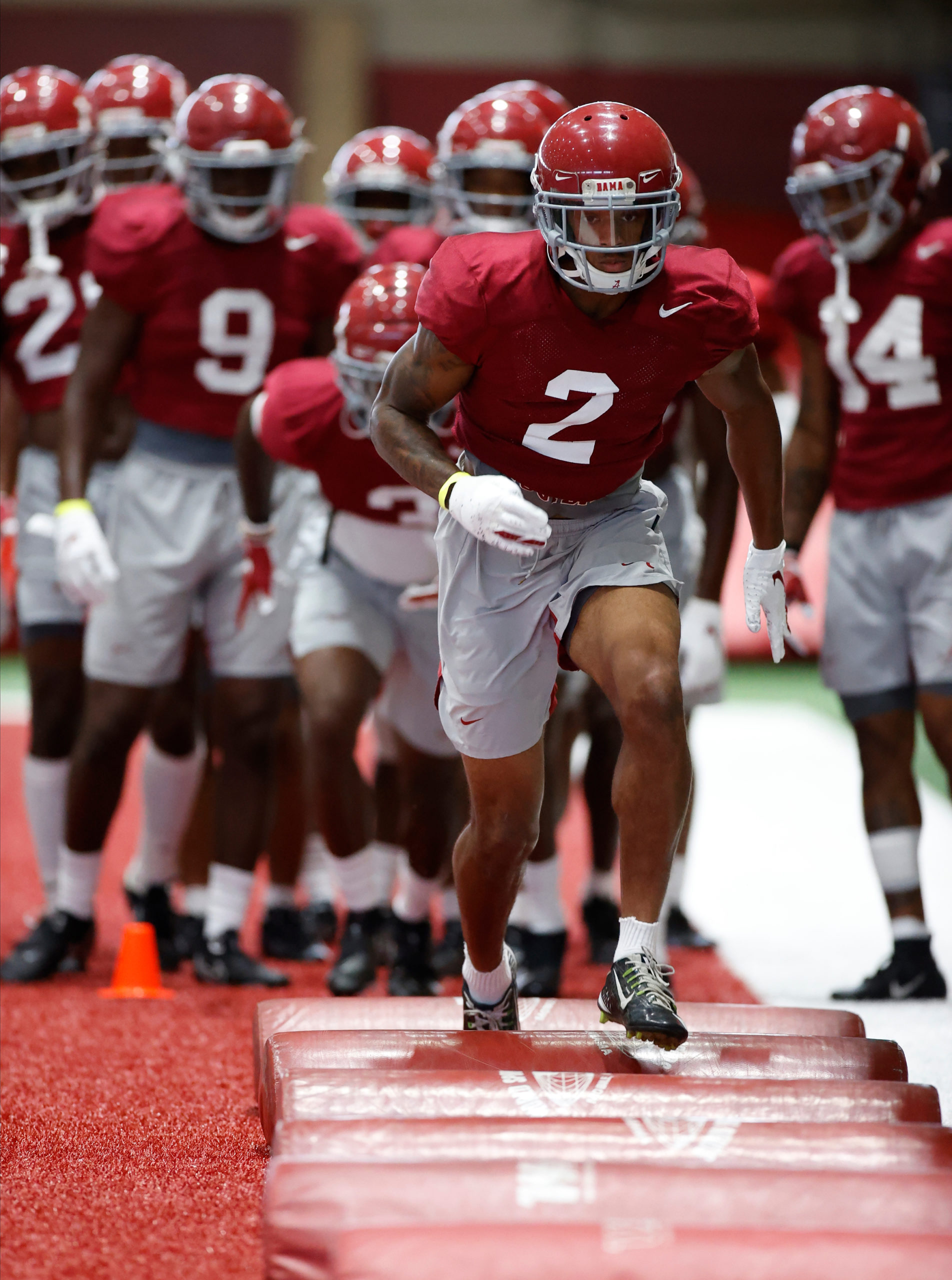 Photo Gallery from Alabama's 11th practice of fall camp