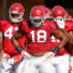 Tim Smith (No. 50) at back of Alabama's D-Line, but set to run fall camp drills