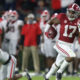Jaylen Waddle runs for a touchdown versus Georgia