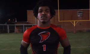 Kadarius Calloway poses for picture
