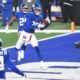 Xavier McKinney intercepts pass against Cowboys