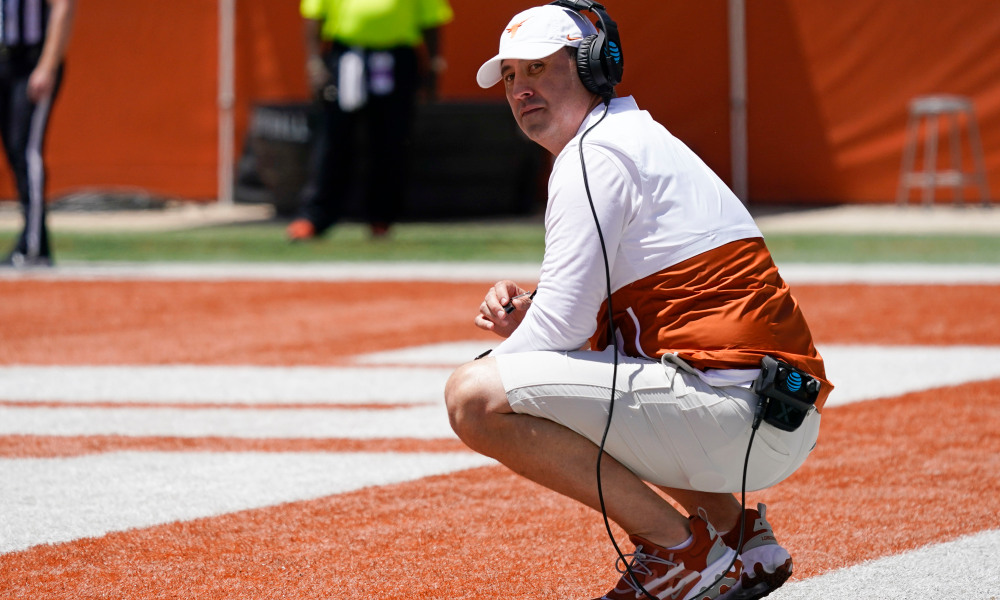 Steve Sarkisian before Texas' spring game for this year