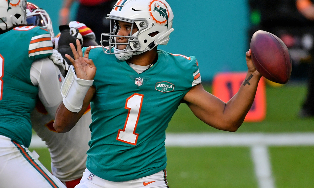 Tua Tagovailoa named team captain heading into third year with Dolphins