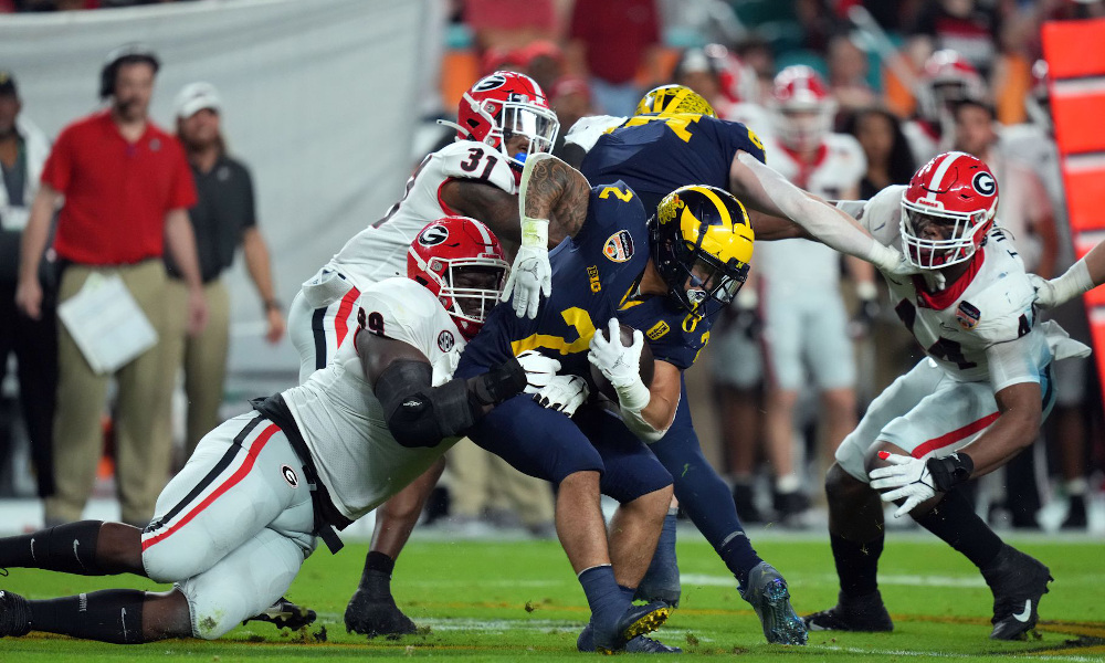 Georgia's defense stifles Michigan in 2021 Orange Bowl matchup for the CFP Semifinal