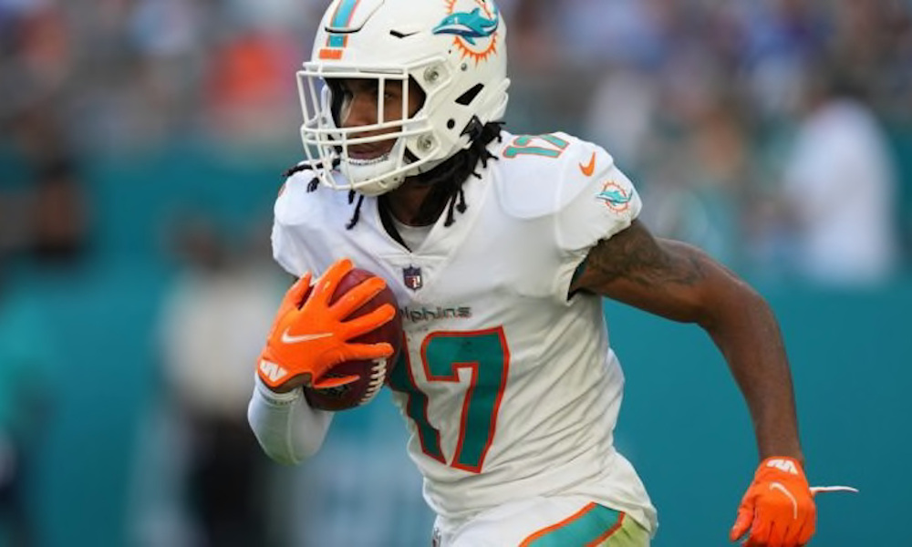 Jaylen Waddle is producing a record-setting rookie season with Dolphins