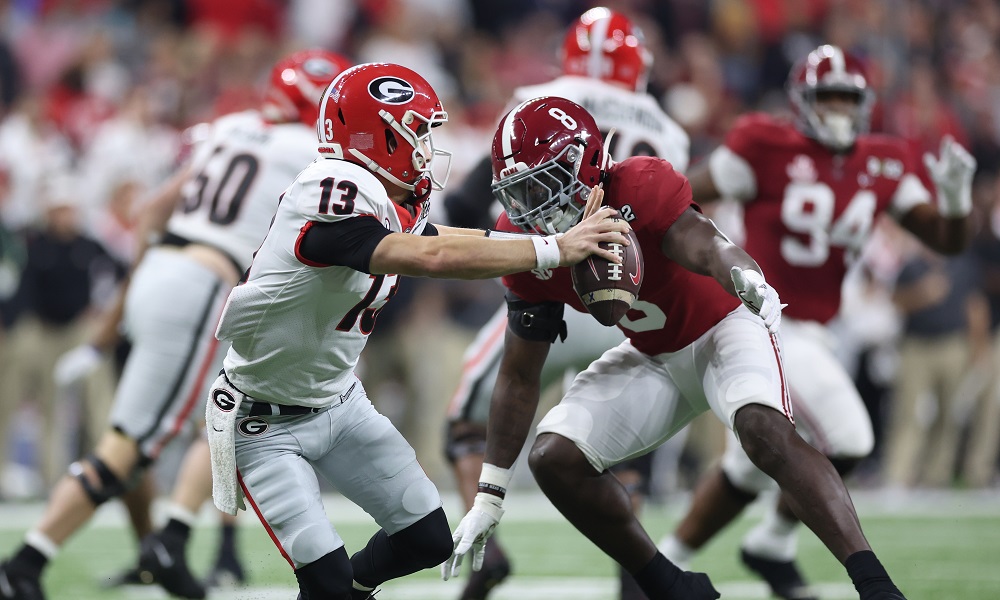 Christian Harris cried tears of joy when the Texans selected him