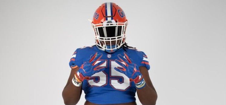 Jalen Farmer in Florida uniform