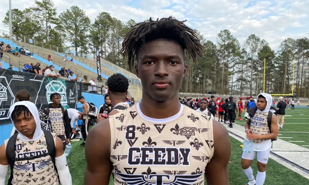 Alabama wide receiver target Hykeem Williams at 7 on 7